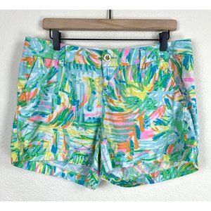 Lilly Pulitzer Callahan Shorts Multi Sea and Sun Size 10